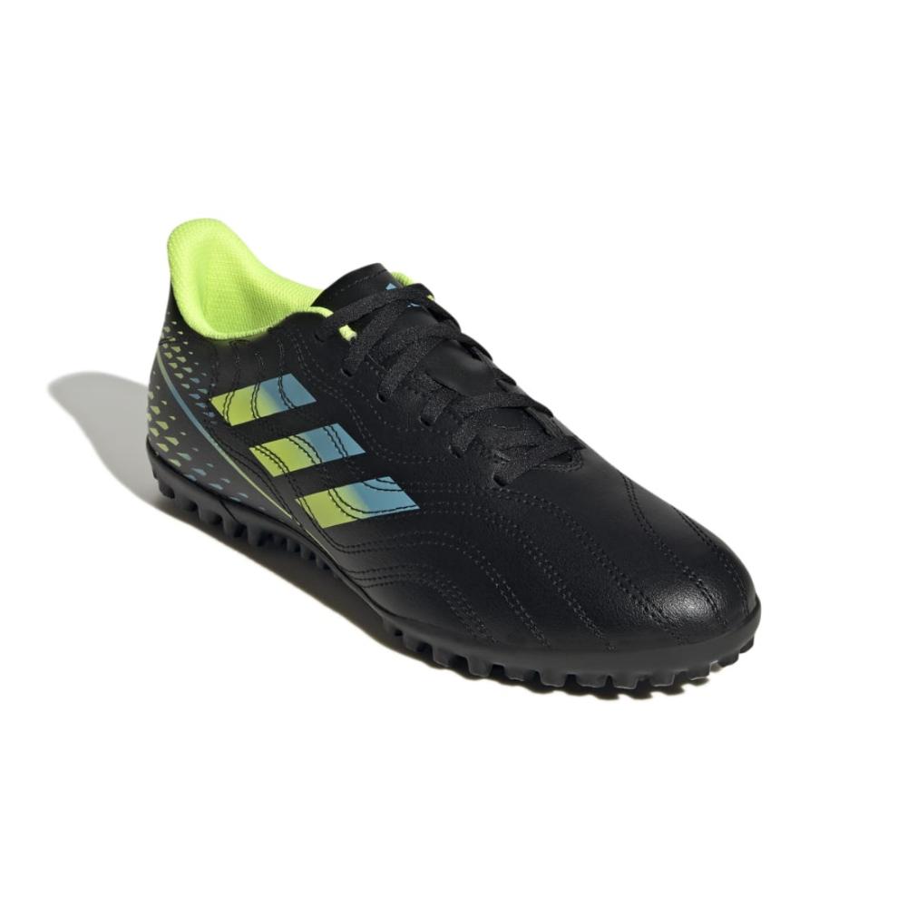 Miniatura Chuteira Adidas Copa Sense.4 Society Unissex PTO/AZUL/AMARELO - 39