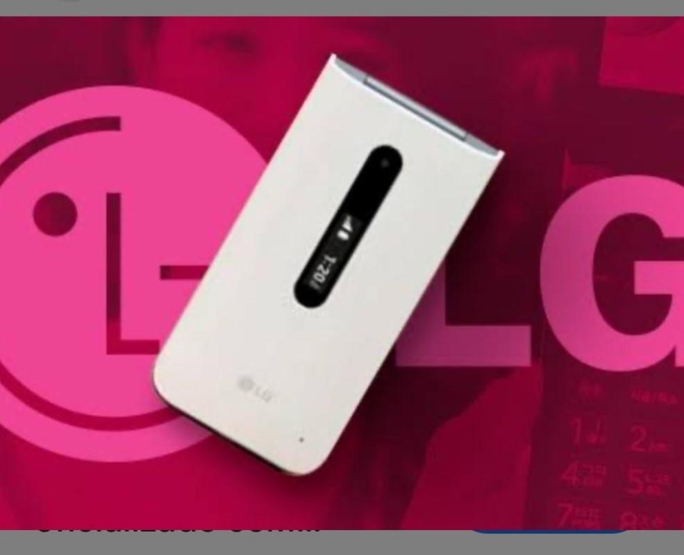 Miniatura O Celular Lg Folder 2 Lm-Y120K Dual Chip 4G Bateria 1470Mah