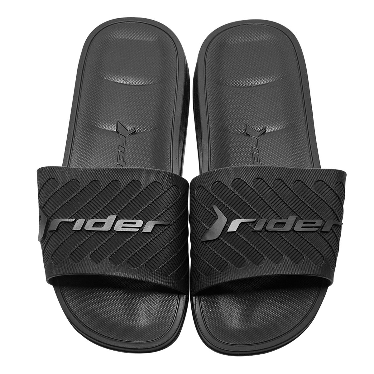 Miniatura Chinelo Rider Free II Slide Masculino Preto - 37/38