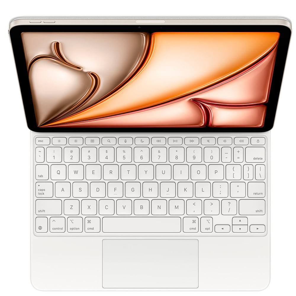 Miniatura Magic Keyboard Inglês (EUA) Branco - Apple - MDFV4BZ/A Bivolt