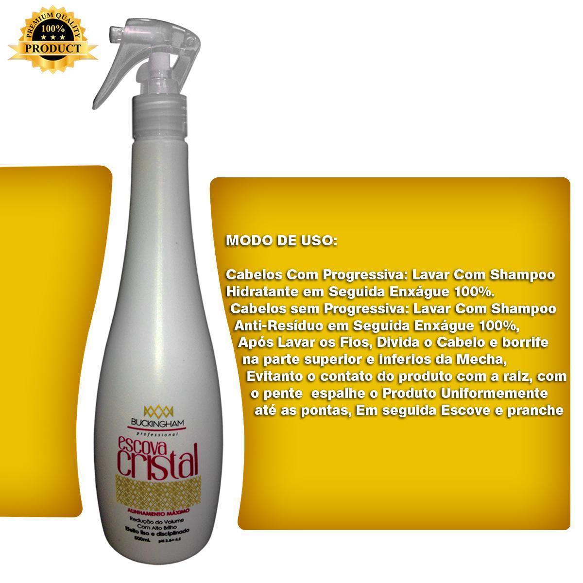 Miniatura Progressiva Cristal, Fios Lisos E Hidratados Como Nunca