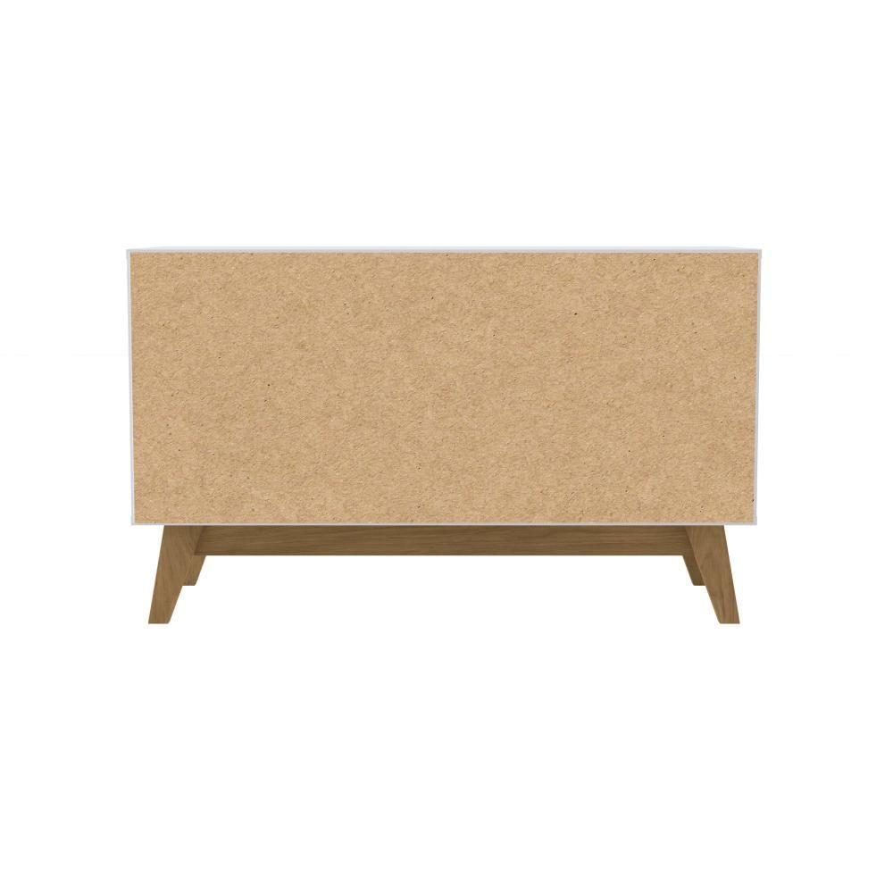 Aparador Kappesberg 2 Portas 2 Gavetas Branco/Itapuã