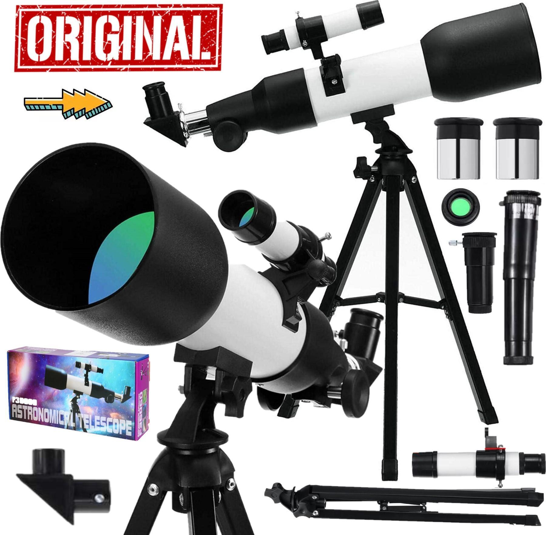 Miniatura Telescópio Astronômico Terrestre Lunar Refrator Luneta