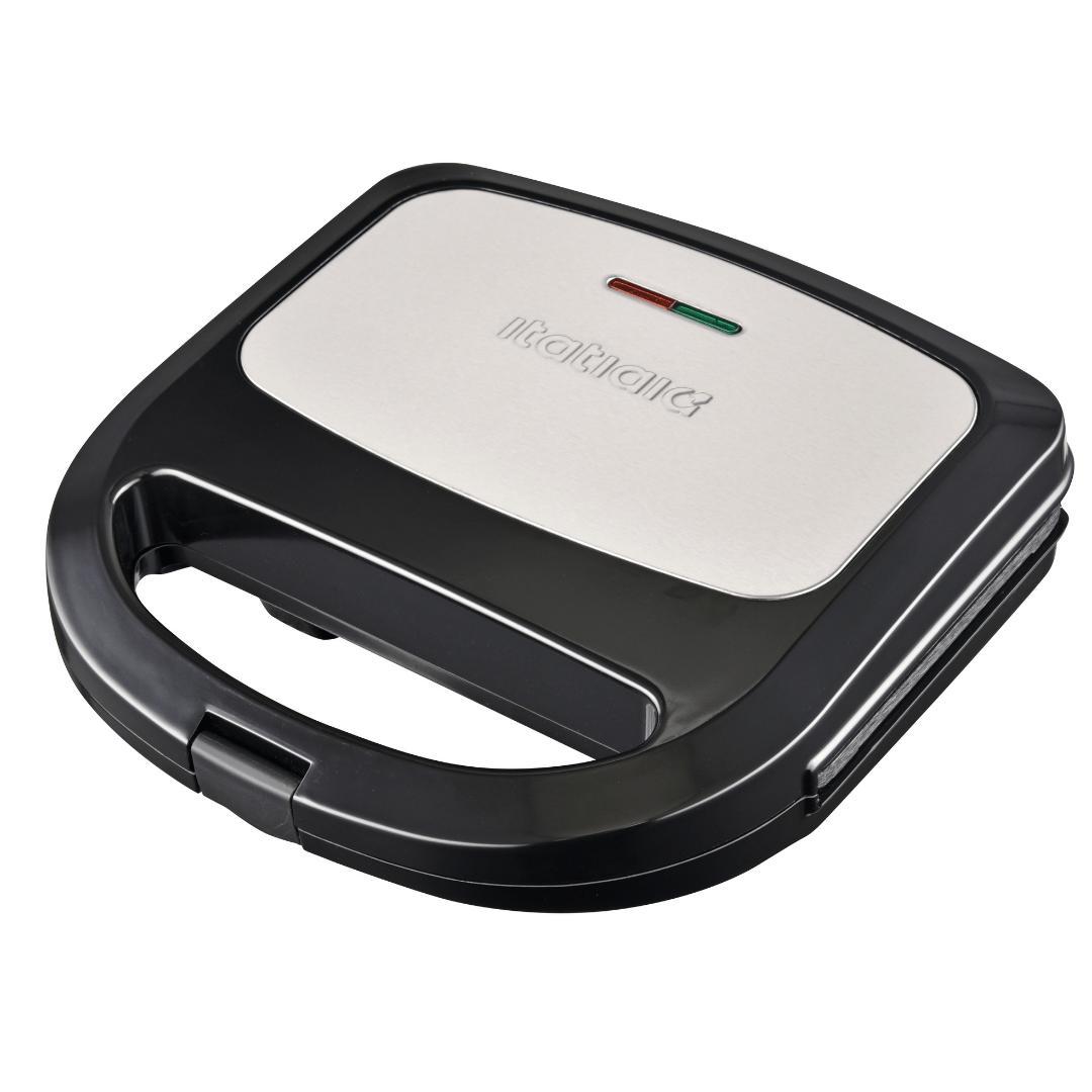 Miniatura Sanduicheira Essencial Grill Misteira Elétrica Aço Inox 127V