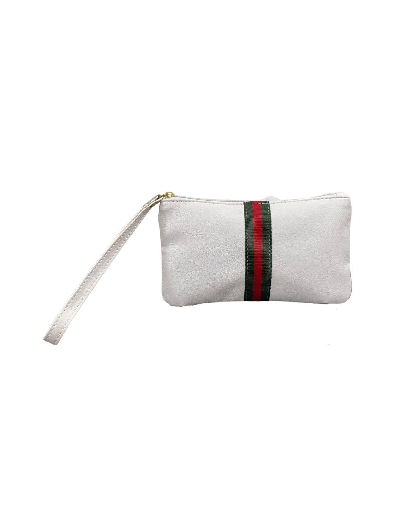 Miniatura Bolsa De Mão Carteira Estampa Lines Abc Bags 2004 - Branco