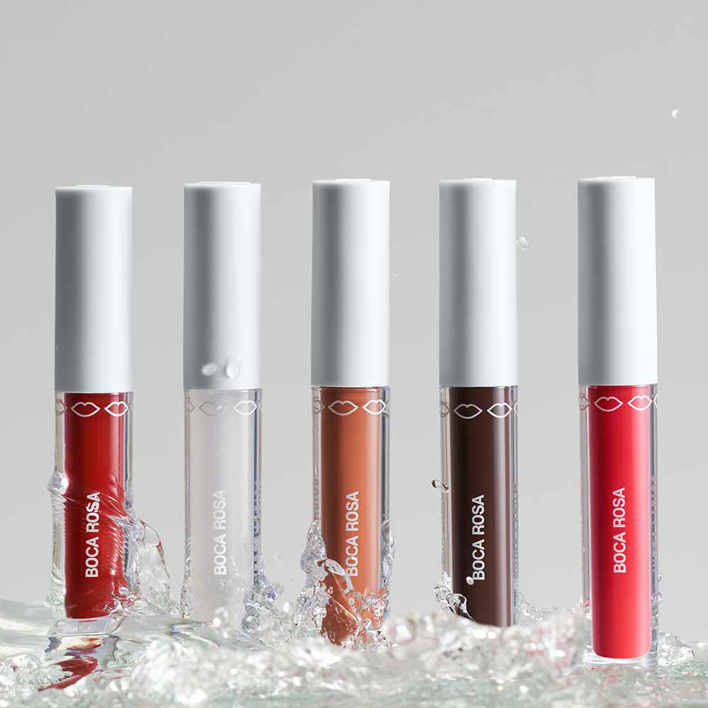 Gloss Labial Boca Rosa Hidra Lábios 3g Bege Translúcido