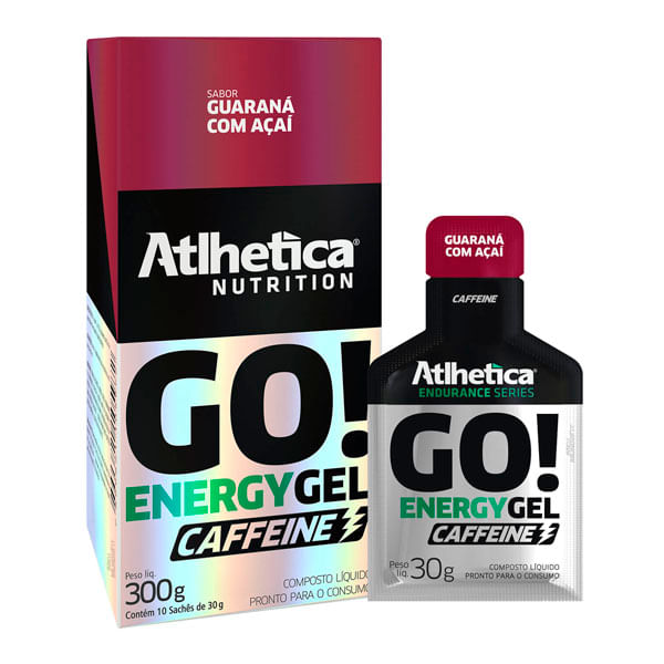 Miniatura Go Energy Gel Guarana Com Acai/Caffeine 30G Atlhetica