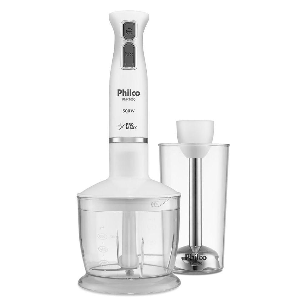 Miniatura Mixer Philco 4 Lâminas Pro Maxx 2 E 1 500W PMX1000 110V