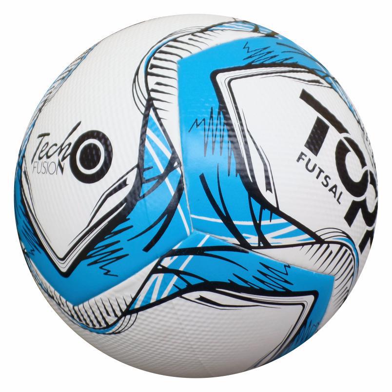 Miniatura Bola Futebol Futsal Topper Slick Oficial Azul + Inflador