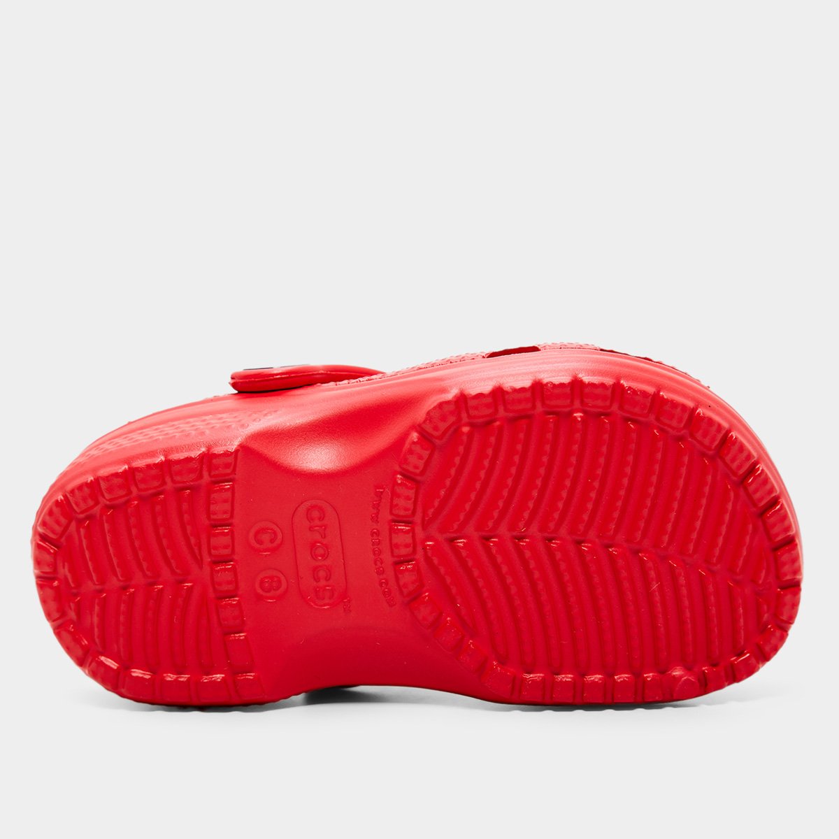Miniatura Crocs Classic Clog T Menino Vermelho - 22