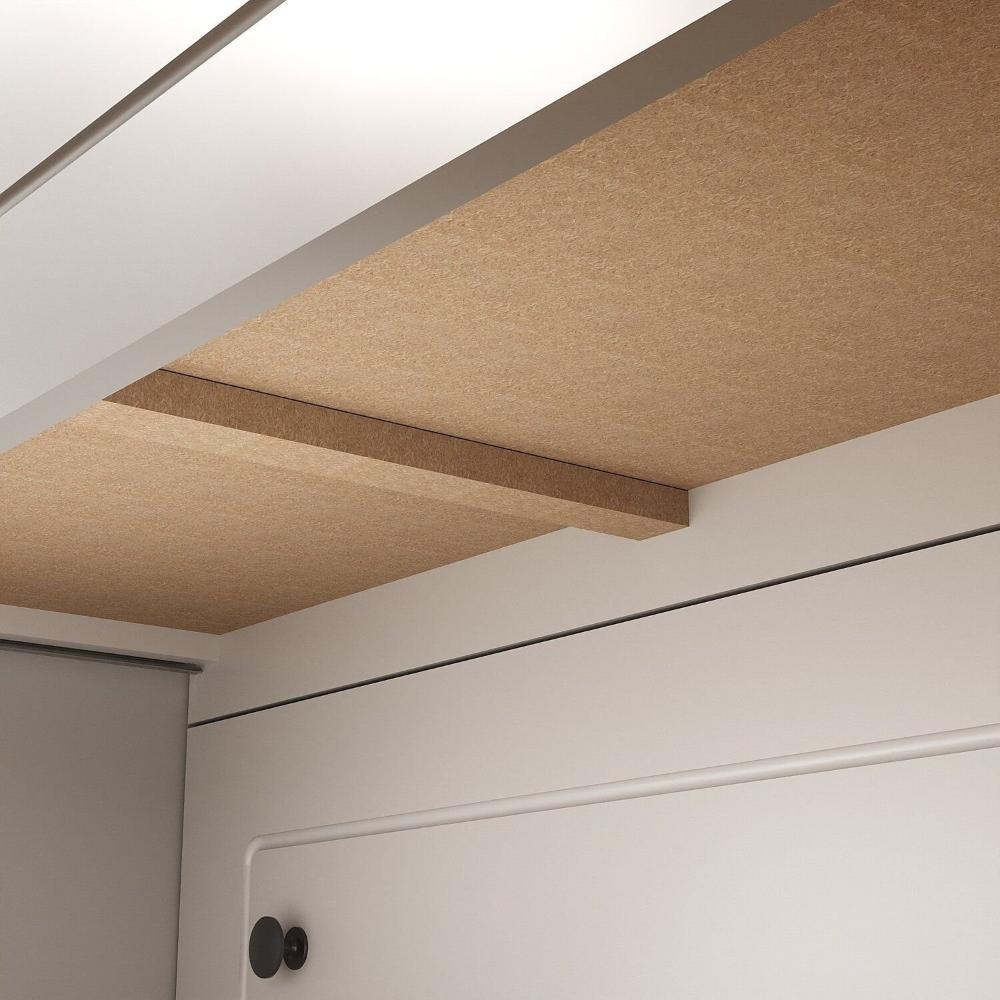 Guarda-roupa Casal 6 Portas 4 Gavetas Fort Branco