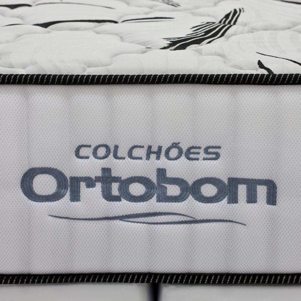 Miniatura Colchão Casal Queen Highfoam Bordado Espuma Hr45 158x198x28cm - Ortobom