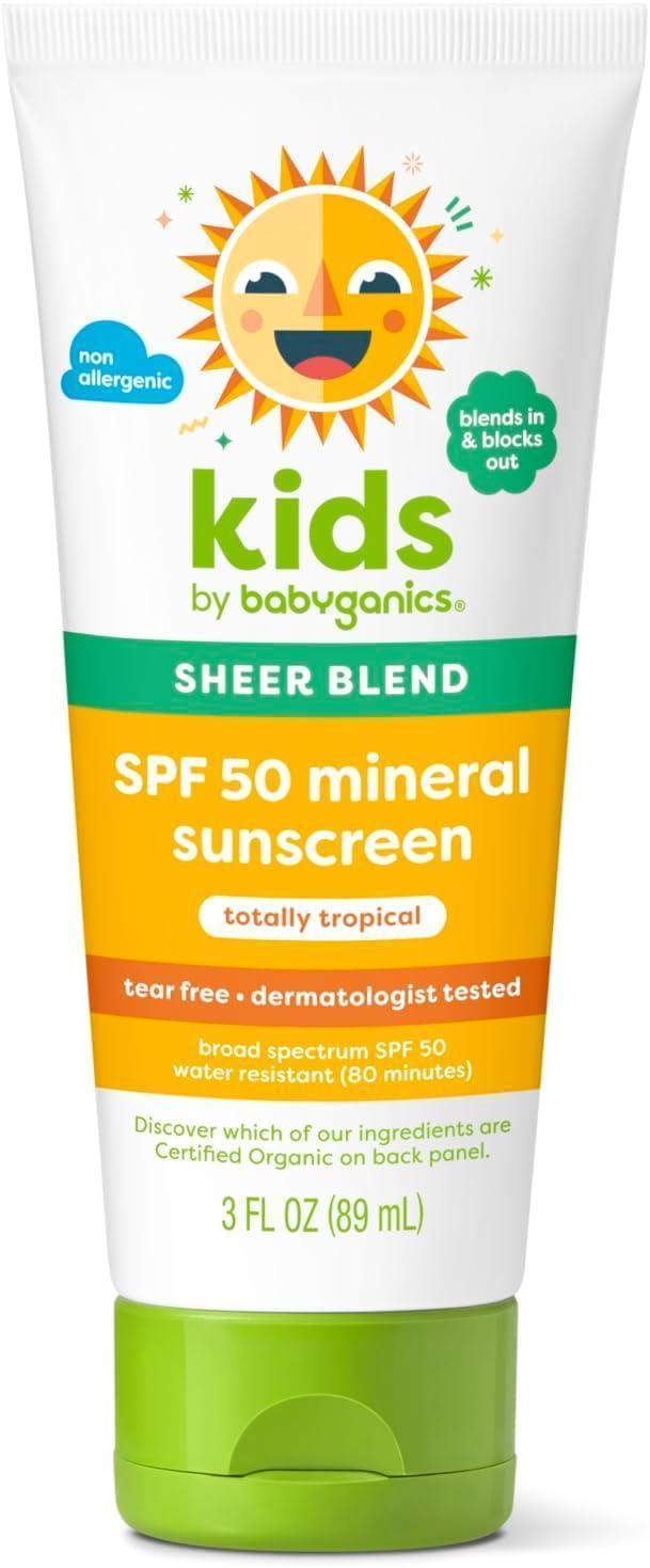 Miniatura Protetor Solar Babyganics Spf 50 Mineral Totally Tropical