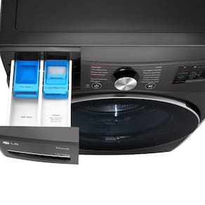 Miniatura Lava e Seca LG 18Kg/10Kg com Inteligência Artificial AI DD™ e Wi-Fi WD18BV2S6B – Black Inox 110V