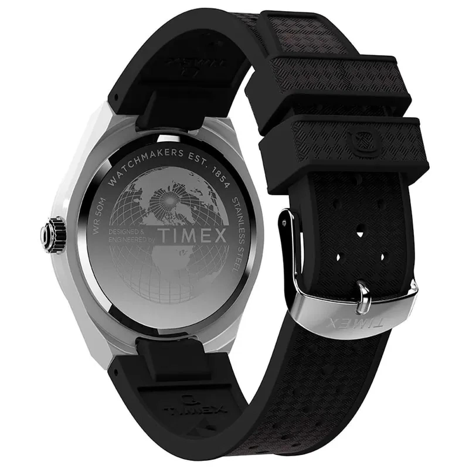 Miniatura Relógio Q Timex Continental Gmt Tw2Y12200