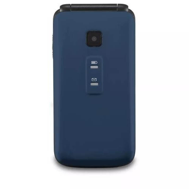 Miniatura Celular De Idoso Azul Botao SOS Dual Chip MP3 SMS 32GB