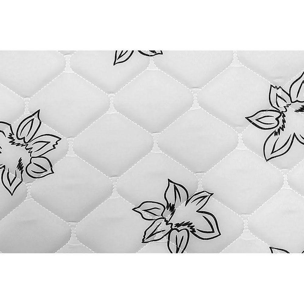 Miniatura Cama Box Viúva: Colchão Molas Bonnel Ortobom Nanolastic Physical Spring + Base Black(128X188)