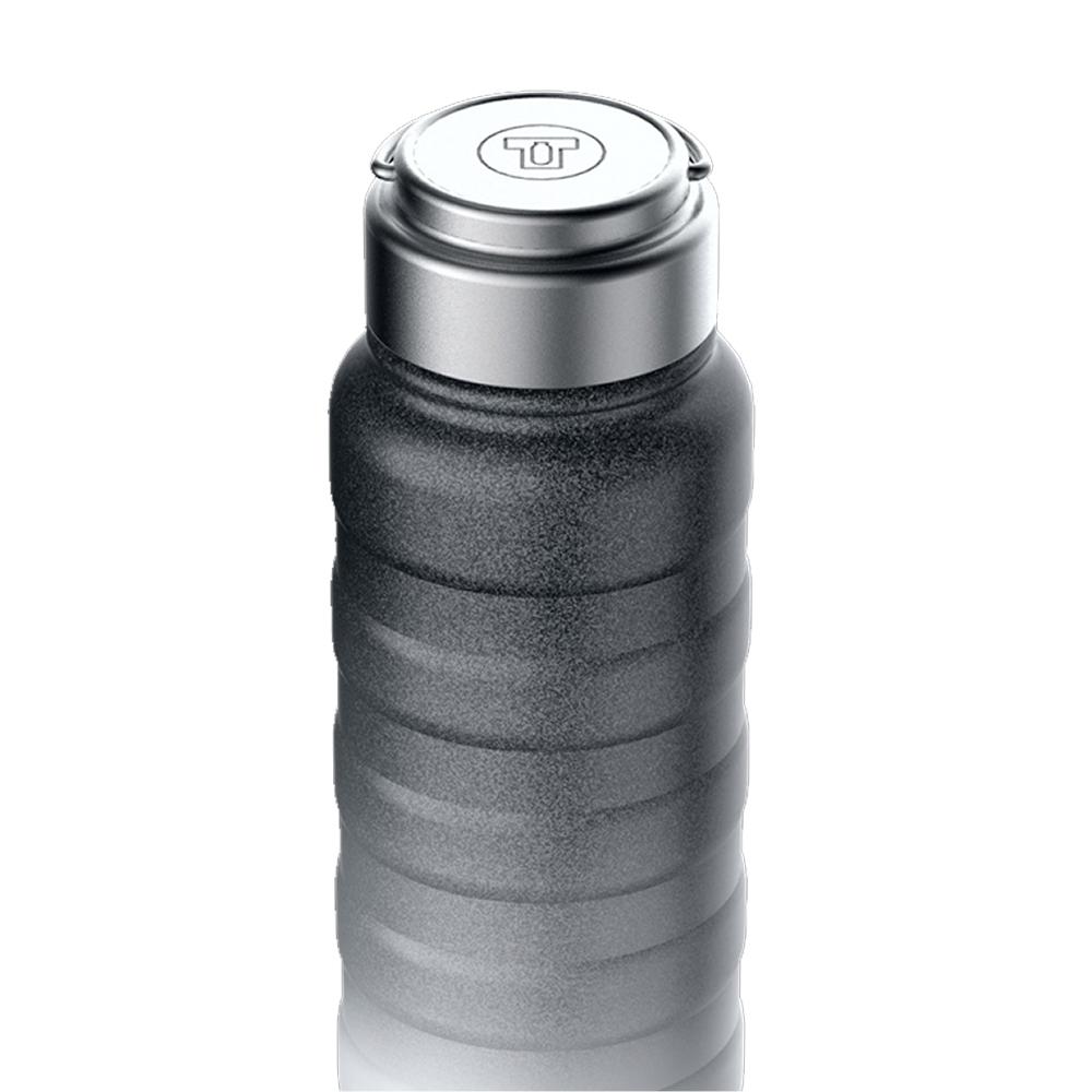 Miniatura Garrafa Térmica Termolar Moove, Preto Degradê, 710 ml