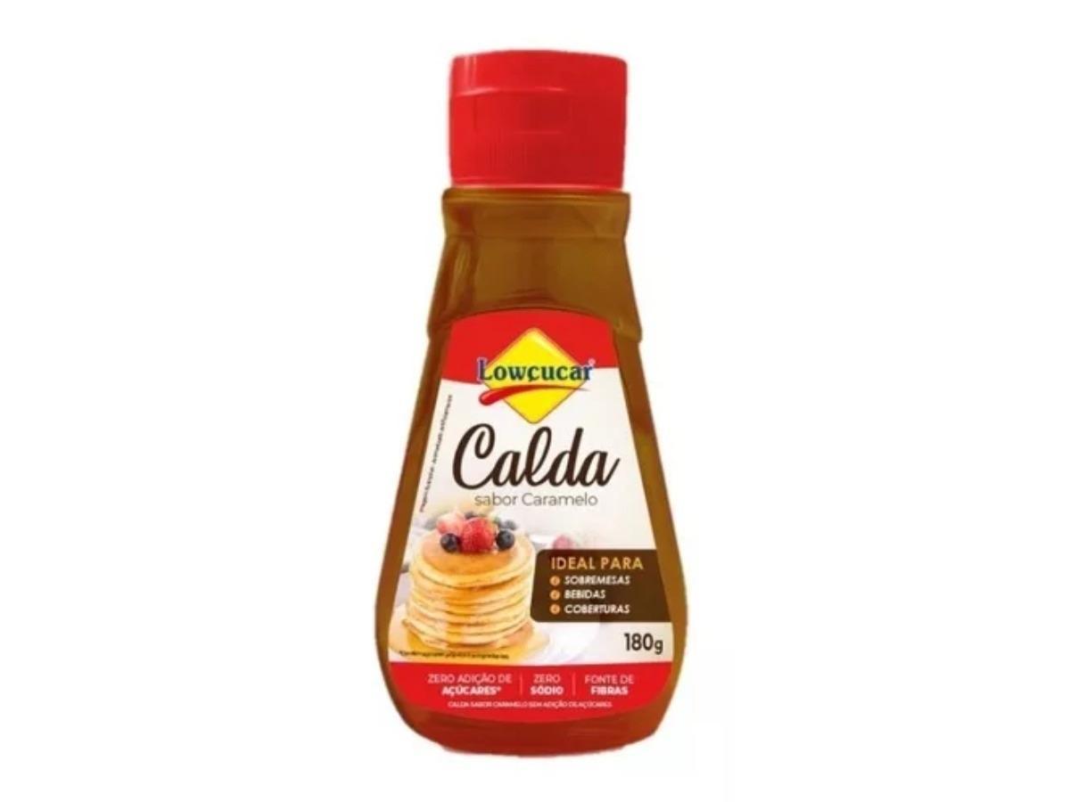 Miniatura Calda Sabor Caramelo Zero Adição De Açúcares Lowçucar 180G