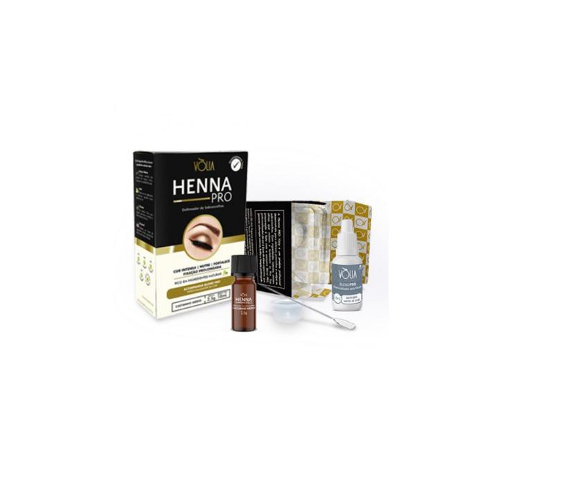 Miniatura Kit Henna Volia Marrom