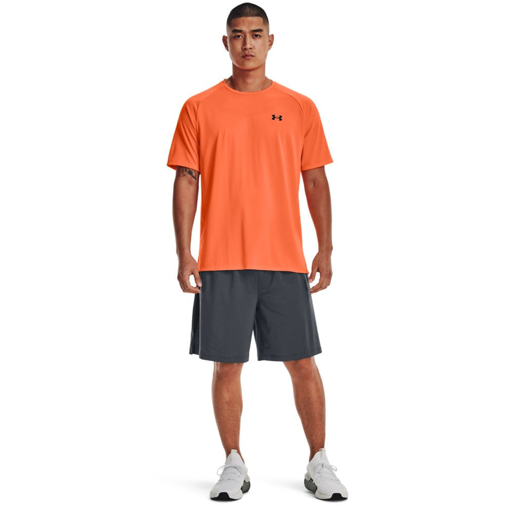 Miniatura Camiseta de Treino Masculina Under Armour Tech 2.0 2GG Laranja