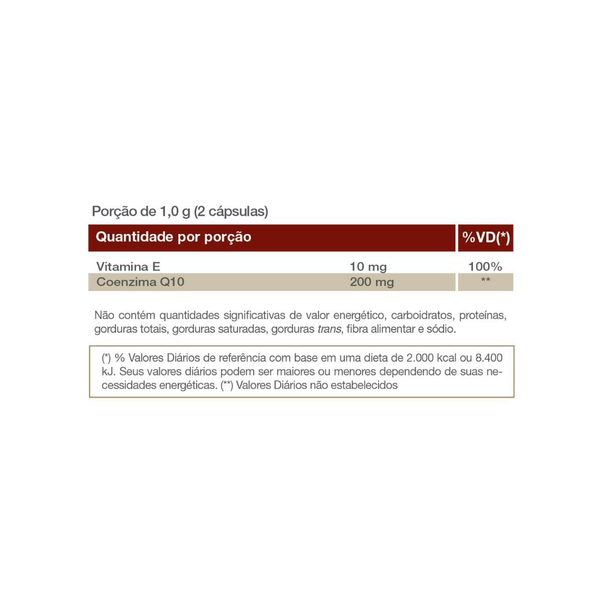 Miniatura Coenzima Q10 200Mg Vitamina E Tcm Antioxidante 120 Caps