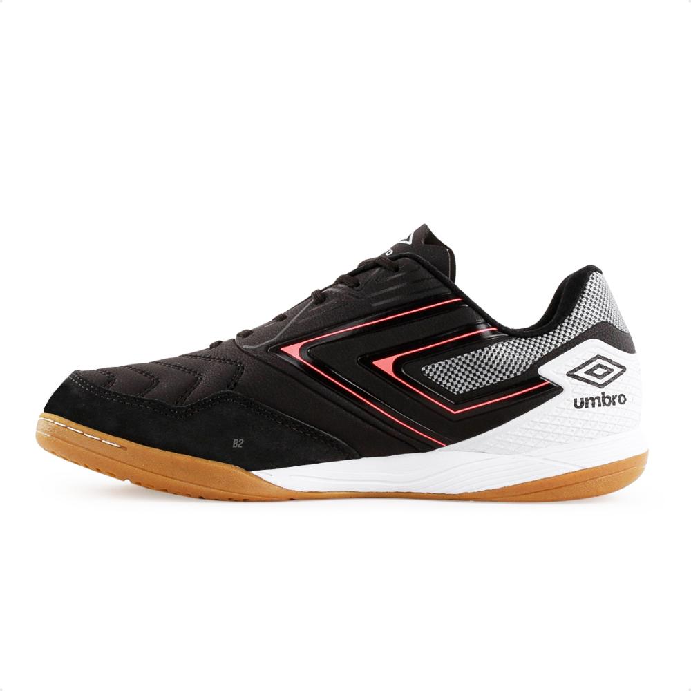 Miniatura Chuteira Futsal Umbro Pro 5 Bump Club Masculina Preto / Cinza - 43