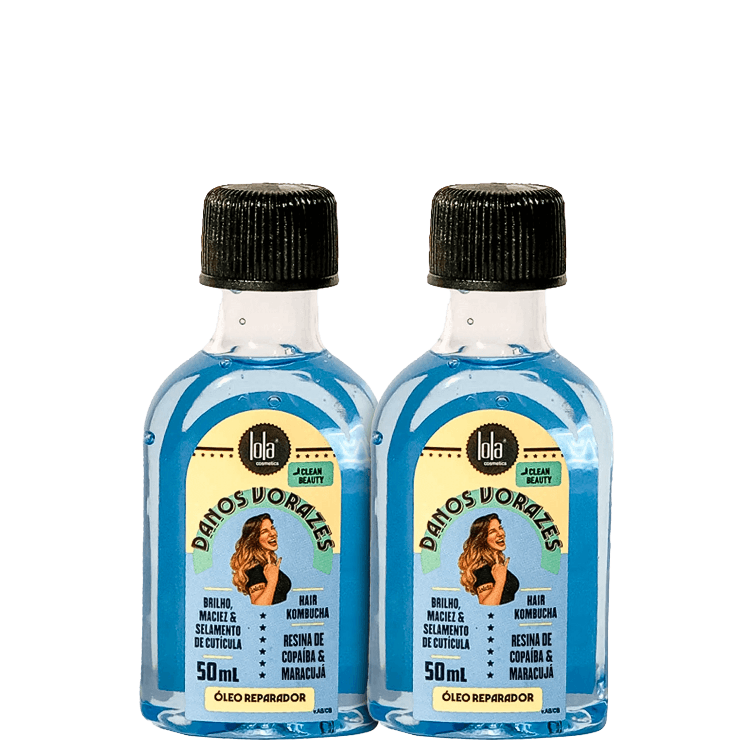 Miniatura Kit Lola Cosmetics Danos Vorazes Duo Oil (2 Unidades)