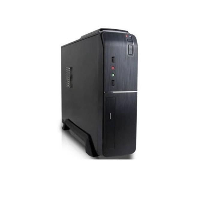 Miniatura Gabinete Atx Casemall Mini Slim Ms-102 Preto