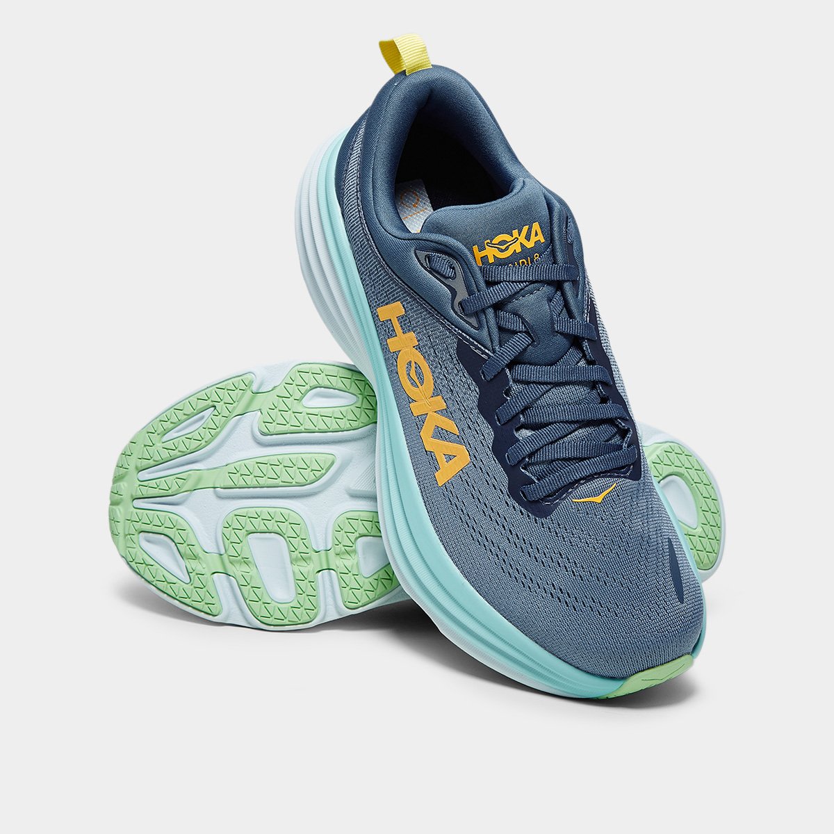 Miniatura Tênis Hoka Bondi 8 Masculino Azul - 40