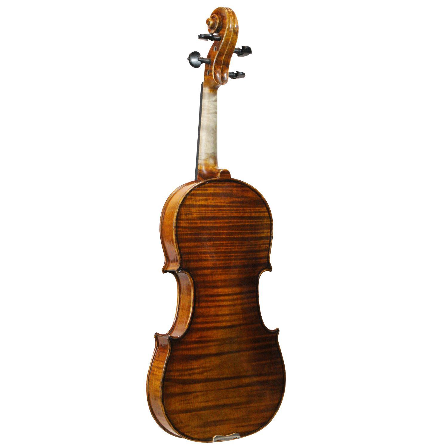 Miniatura Violino Feito À Mão Verniz À Óleo 4/4 Fundo Inteiro