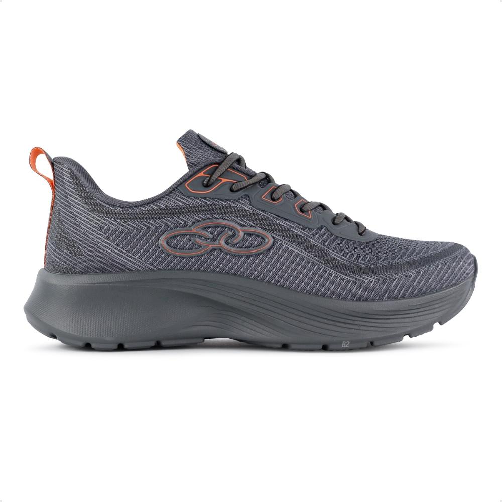 Miniatura Tênis Olympikus Conex Masculino Grafite / Laranja - 39