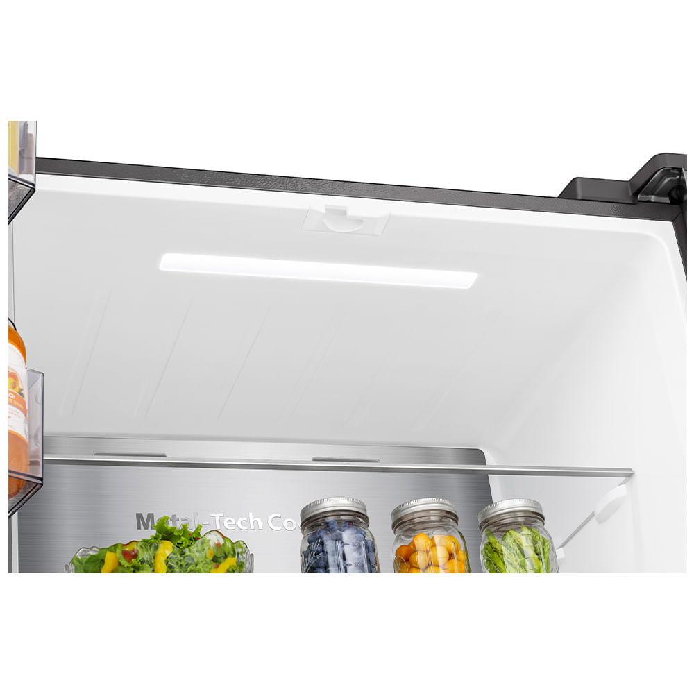 Refrigerador Multidoor Hisense Frost Free Inverter Dual Tech Cooling com 456 Litros Inox - RQ5P470 110