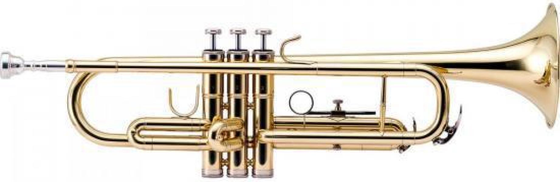 Miniatura Trompete Bb Htr-300L Laqueado Harmonics