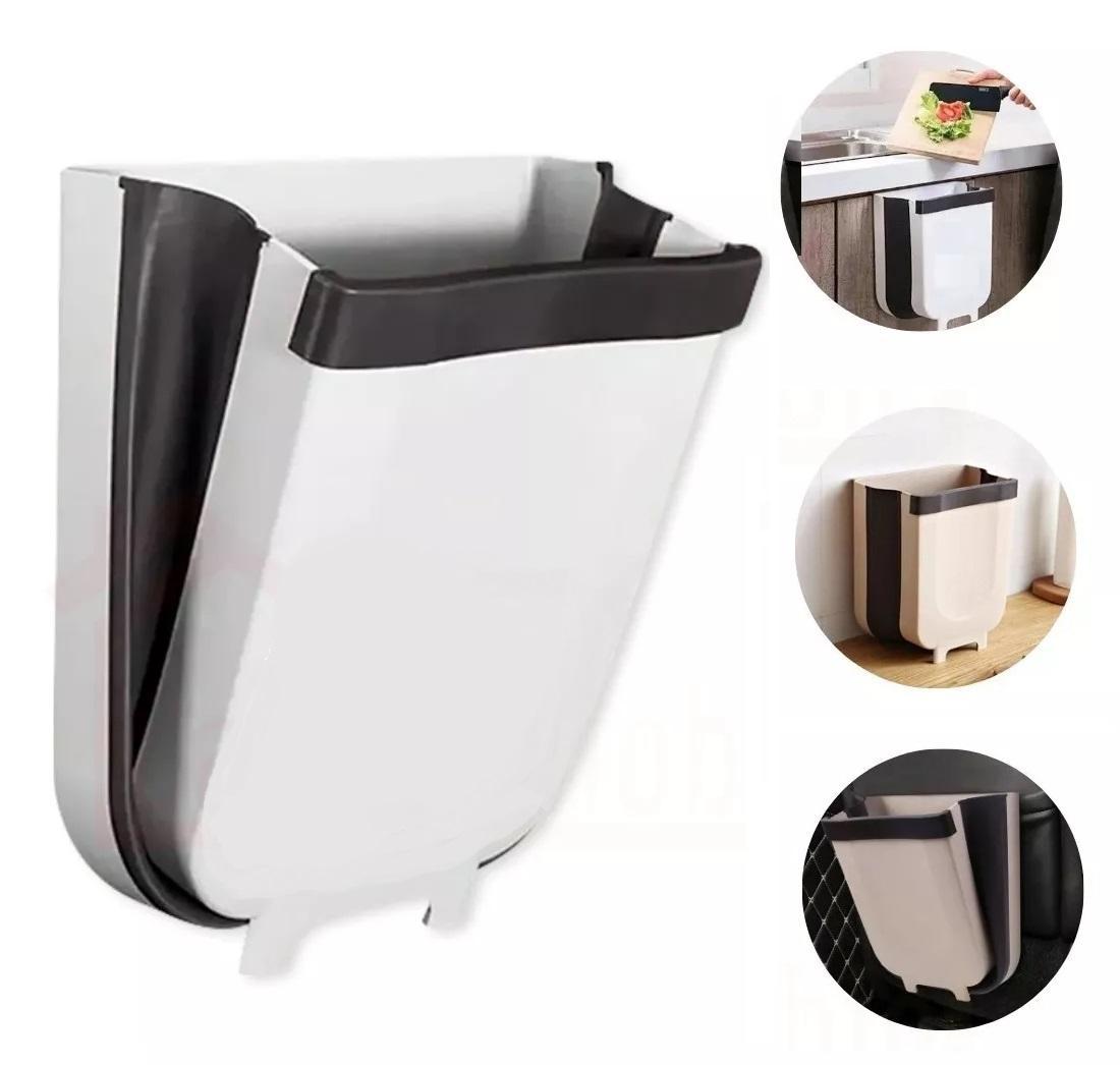 Miniatura Lixeira Extensível Retrátil Dobrável Porta Gaveta Cozinha