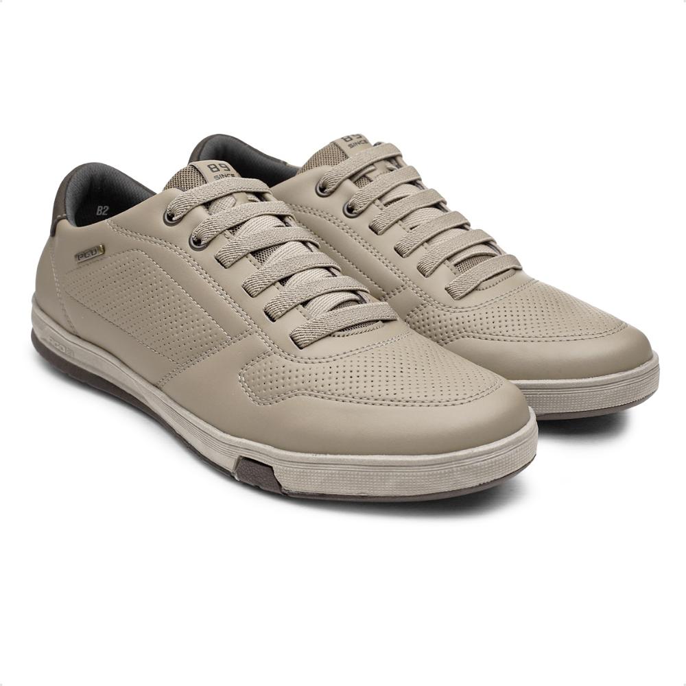 Miniatura Sapatênis Pegada Casual Element Masculino Bege / Marrom - 37