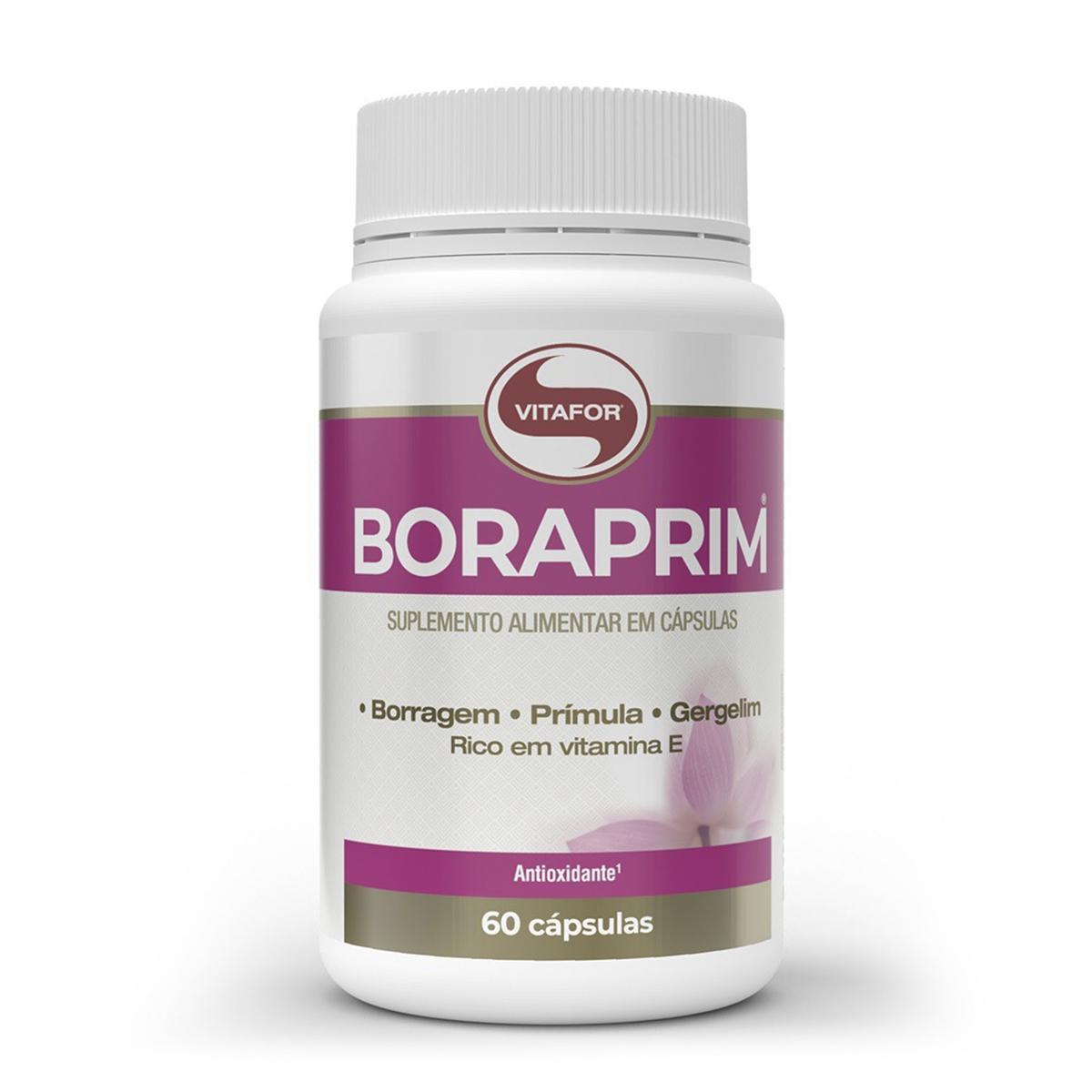 Miniatura Kit 3 Boraprim Vitafor 60 Cápsulas