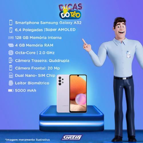 Celular Samsung Galaxy A-32 128Gb Dual - Sm-A325Mlvrzto