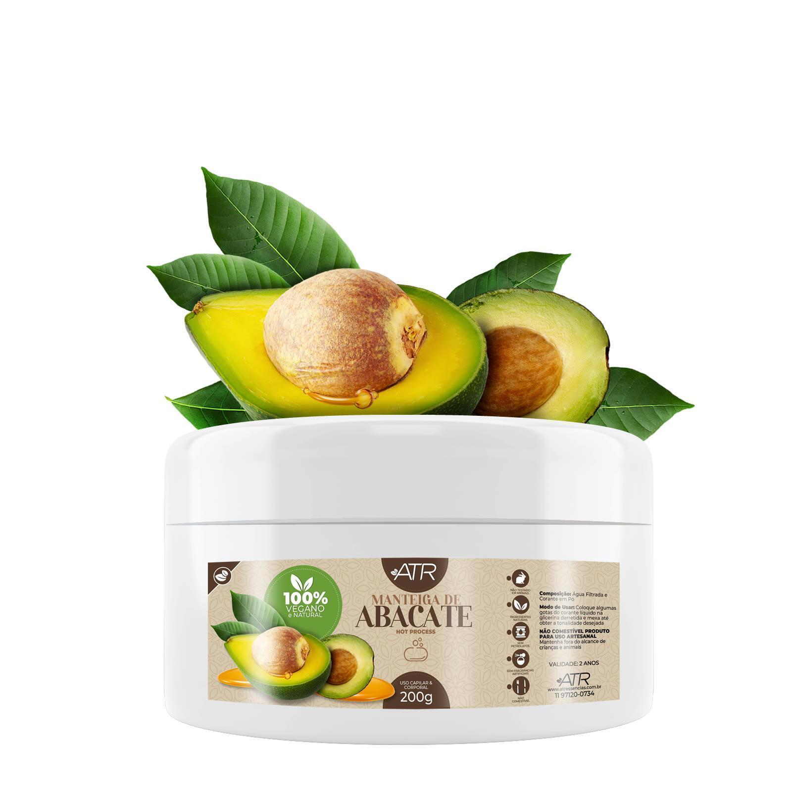 Miniatura Manteiga Vegetal De Abacate Pura 100% Natural 200G