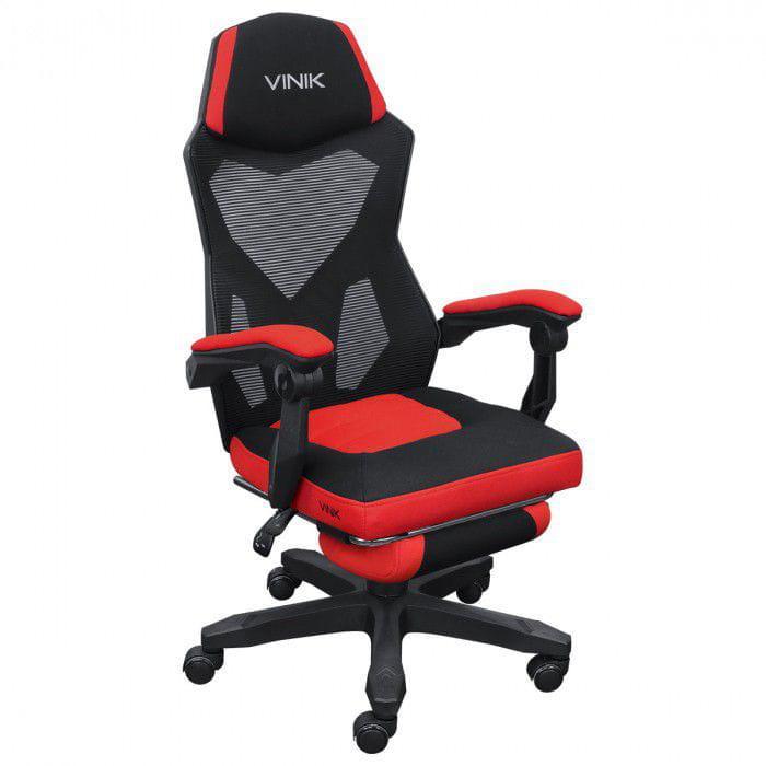 Cadeira Gamer Vinik Rocket Preta Com Vermelho - Cgr10Pvm
