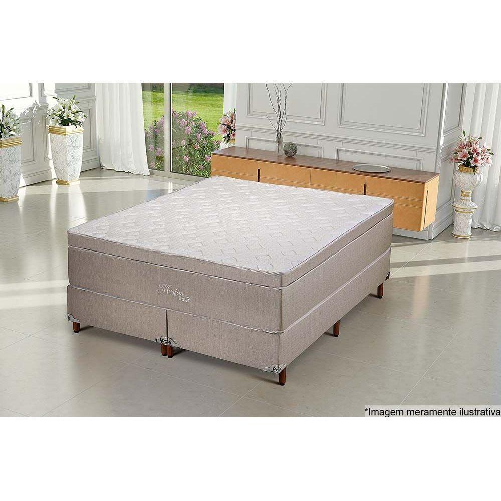 Miniatura Colchão Queen Molas Ensacadas Masterpocket Marfim Euro Pillow (158x198x36) - Polar