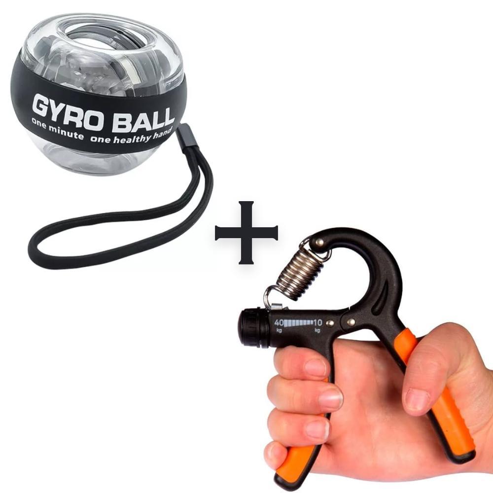 Miniatura Hand Grip Strength Trainer + Power Ball Powerball Fitness