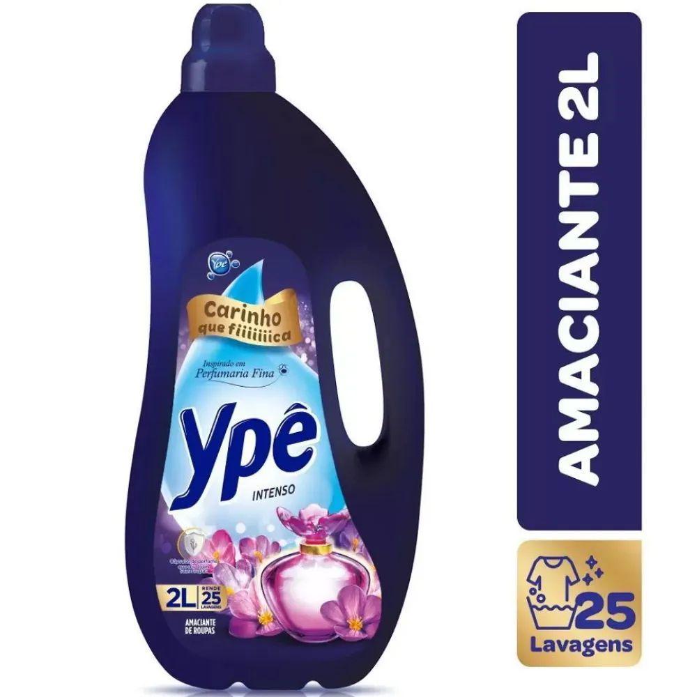 Miniatura Kit 2 Amaciante De Roupas Tradicional Ypê Intenso 2l