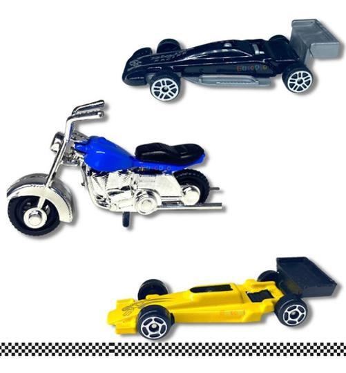 Miniatura Kit 25 Carrinhos De Metal Carro De Brinquedo Miniaturas