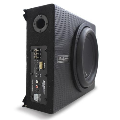 Miniatura Caixa Amplificada Falcon Xs400.3Slv 8 400W Rms Slim