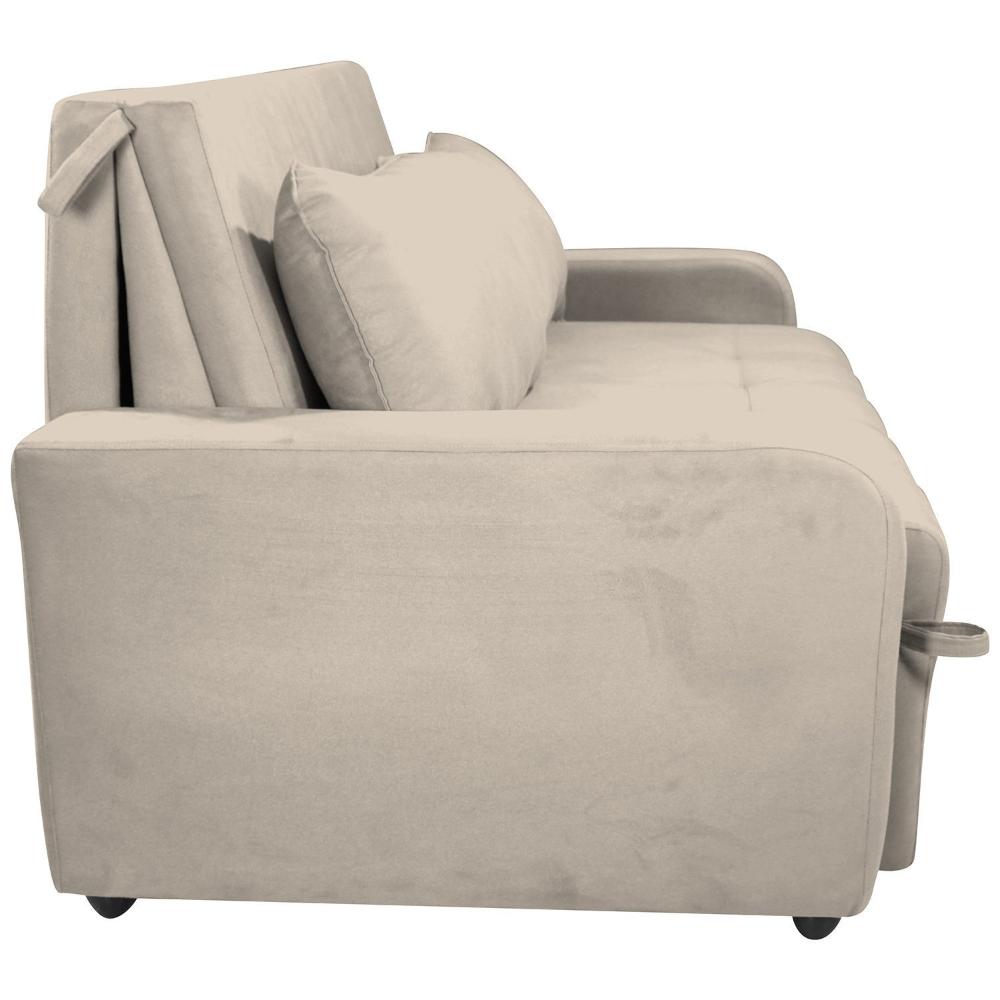Miniatura Sofá Cama 2 Lugares Amora New Bege