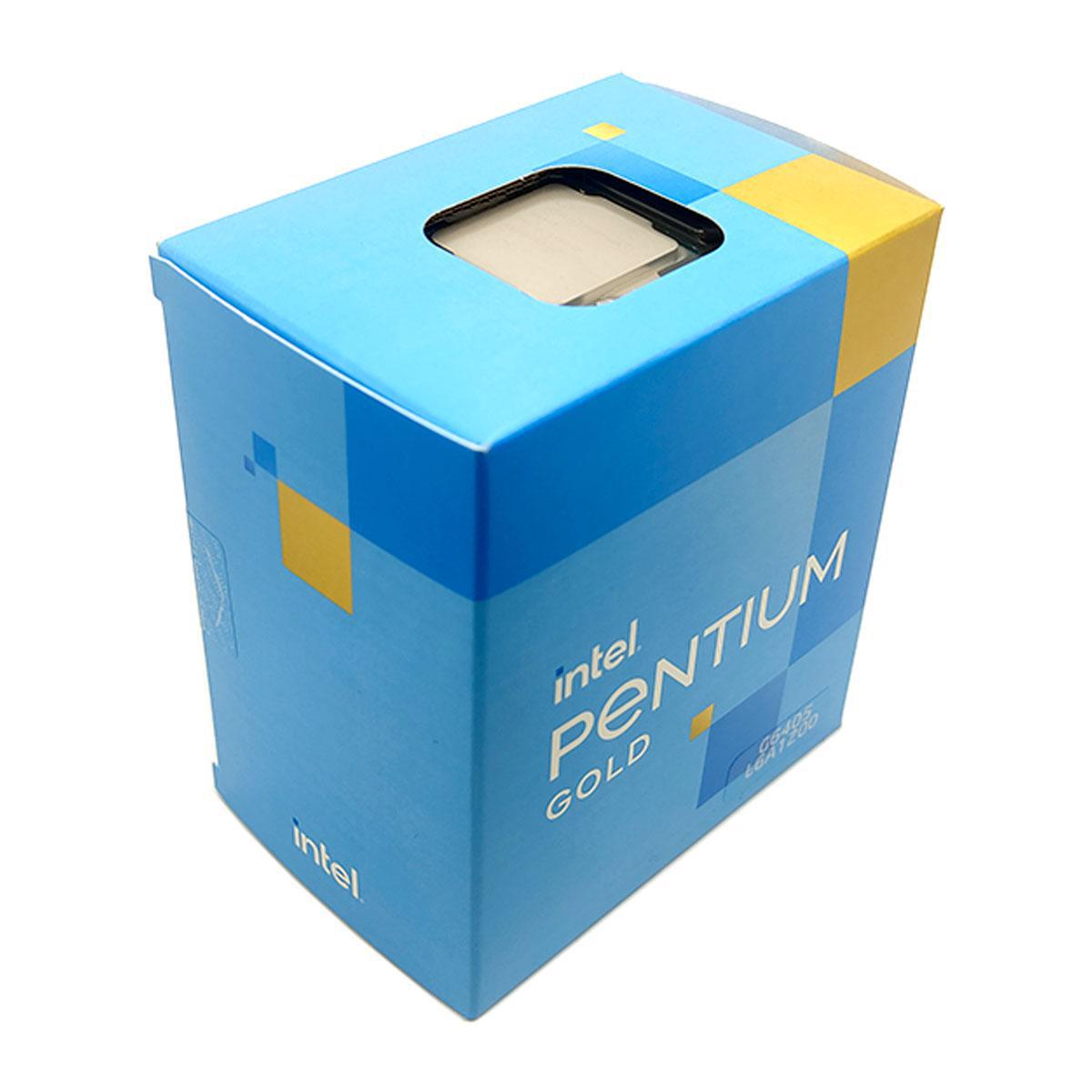 Miniatura Processador Intel Pentium Gold G6405 10 Geração Dual Core