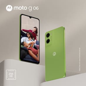 Smartphone Motorola Moto g06 4G Tela 6,9” 256GB Câmera 50MP Verde