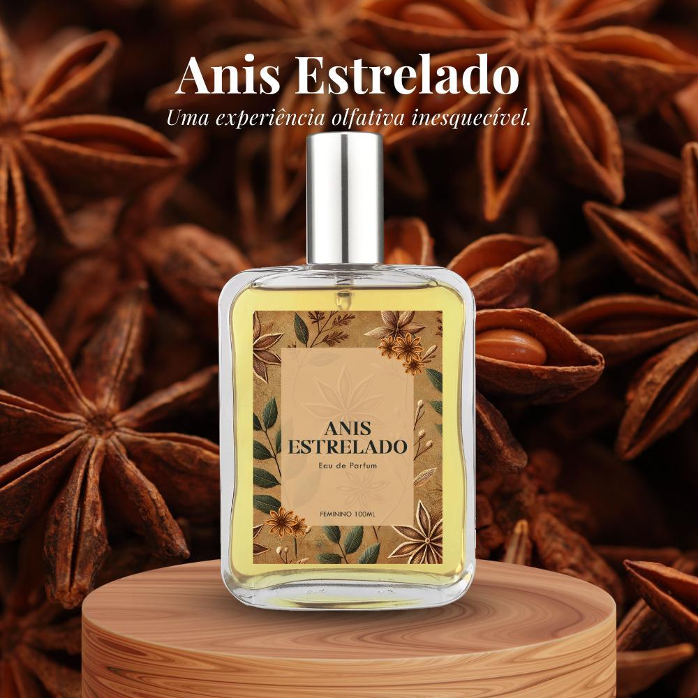 Perfume Anis Estrelado Feminino 100Ml + Roll On 10Ml Natural