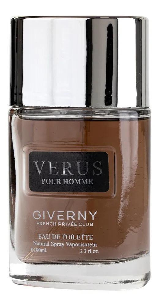 Miniatura Perfume Masculino Giverny Verus Pour Homme Toilette 100Ml